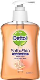 Dettol Grapefruit Liquid Hand Wash 250ml από το e-Fresh