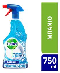 Power & Pure Advance Καθαριστικό Spray Λεκάνης με Άρωμα Mountain Spring 750ml Dettol από το e-Fresh