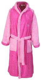 4020 Γυναικείο Μπουρνούζι με Κουκούλα Ροζ 450gr/m² Dimcol
