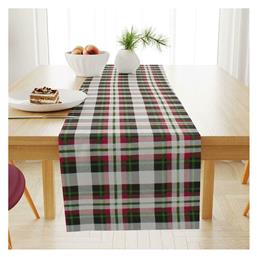 Ράνερ Αλέκιαστο Tartan 493 Red / Green 40x180εκ. Dimcol