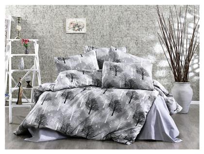 Σετ Σεντόνια Μονά 160x240εκ. Forest 312 Grey Dimcol