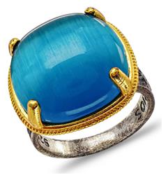 Γυναικείο Δαχτυλίδι από Ασήμι Επιχρυσωμένο Dimitrios Exclusive