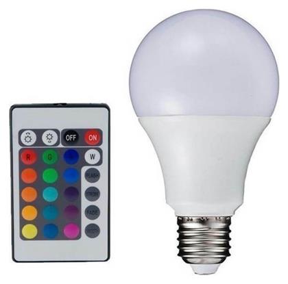 Λάμπα LED για Ντουί E27 και Σχήμα A60 RGBW 650lm Dimmable Diolamp