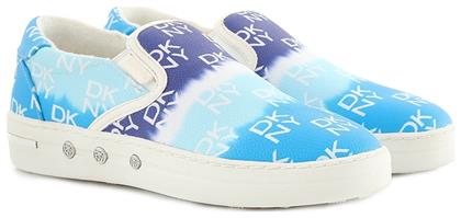 Case K1123404 Πάνινα Γυναικεία Slip-On Μπλε DKNY