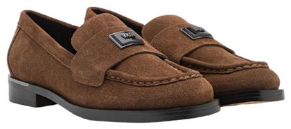 Γυναικεία Loafers σε Καφέ Χρώμα DKNY