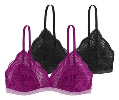 Φούξια Γυναικείο Bralette Σουτιέν 2Pack Dorina από το Zaboo