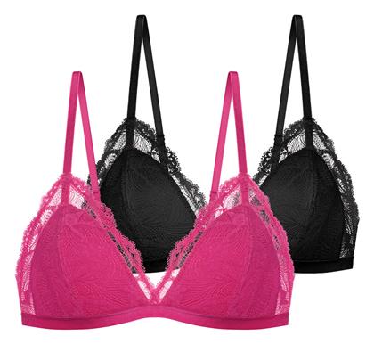 Pink/black Γυναικείο Bralette Σουτιέν Dorina
