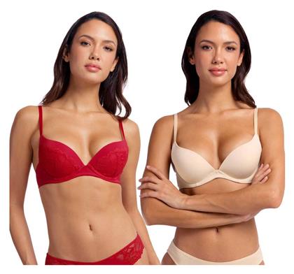 Σουτιέν για Βαθύ Ντεκολτέ με Μπανέλες 2Pack Dorina