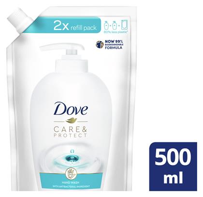 Care & Protect Refill Hand Wash 500ml Dove