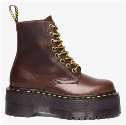 Dr. Martens 1460 Pascal Max Γυναικεία Μποτάκια με Πλατφόρμα Καφέ - Dr Martens