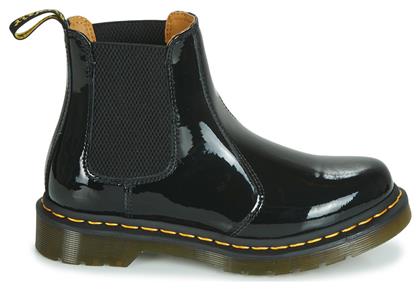 Dr. Martens 2976 Γυναικεία Chelsea Μποτάκια από Λουστρίνι Μαύρα - Dr Martens από το Modivo