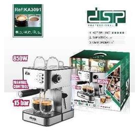 613859 Μηχανή Espresso 850W Πίεσης 15bar Καφέ DSP από το Filinda