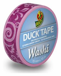 Purple Cirrus Αυτοκόλλητη Washi Ταινία Διακόσμησης 15mm x 10m Duck