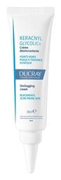 Keracnyl Glycolic+ Κρέμα κατά της Ακμής 30ml Ducray