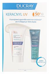 Promo Keracnyl Uv Anti-blemish Face Fluid Spf50+, 50ml & Δώρο Foaming Gel Face - Body 100ml Ducray