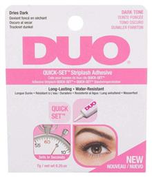 Quick Set Κόλλα για Βλεφαρίδες σε Μαύρο χρώμα Dark Tone 7gr Duo Lash