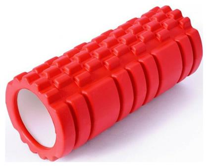 E-Fit Foam Roller Κύλινδρος Μασάζ Κόκκινος 33cm - E Fit