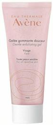 Eau Thermale Avène Gentle Απολεπιστικό Προσώπου σε Gel για Ευαίσθητες Επιδερμίδες 75ml - Thermale Avene