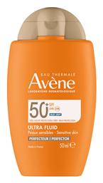 Eau Thermale Avène Ultra Fluid Perfector SPF50+ Αντηλιακή Κρέμα 50ml - Thermale Avene
