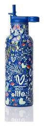Παγούρι Ανοξείδωτο 500ml Μπλε Ecolife