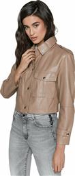 EDWARD JEANS YP-20067 ΓΥΝΑΙΚΕΙΟ ΔΕΡΜΑΤΙΝΟ ΜΠΟΥΦΑΝ ΜΠΕΖ από το Koolfly