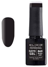 Semi Gel 569 Black Lust 5ml Elixir
