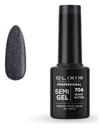 Semi Gel 704 Black 5ml Elixir