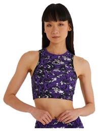 Kinarva Active Γυναικείο Αθλητικό Crop Top Αμάνικο Μωβ Μωβ Ellesse από το Plus4u