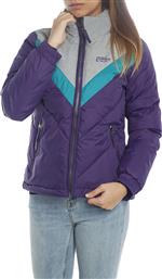 Emerson 182.EW10.123 Κοντό Γυναικείο Puffer Μπουφάν για Χειμώνα Μωβ από το Zakcret Sports