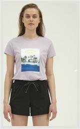 Γυναικείο Crop T-shirt Floral Ροζ Emerson