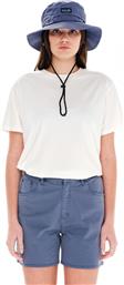 Emerson Γυναικείο Crop T-shirt Λευκό