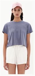 Γυναικείο Crop T-shirt Purple Emerson