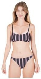 Set Bikini Ριγέ Μπουστάκι Μαύρο Emerson από το SportsFactory