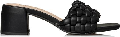 Envie Shoes Mules με Χοντρό Χαμηλό Τακούνι σε Μαύρο Χρώμα από το MyShoe