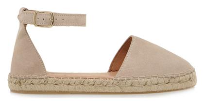 Suede Γυναικείες Εσπαντρίγιες σε Μπεζ Χρώμα Espadrilles