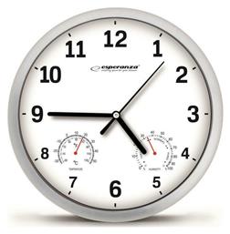 Lyon Ρολόι Τοίχου Πλαστικό Ø25cm Esperanza
