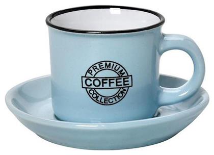 Coffee Φλιτζάνι Espresso από Πορσελάνη Γαλάζιο 90ml 5205918175306 Espiel