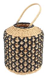 Φαναράκι Rattan Μπεζ 26x26x31εκ. Espiel