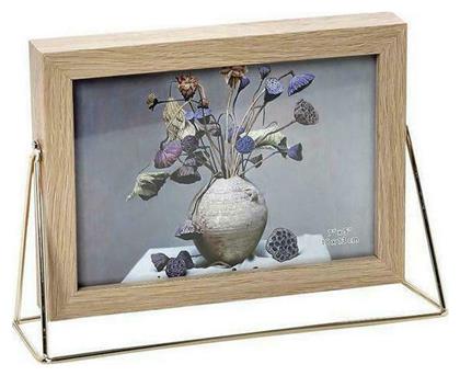 Κορνίζα Ξύλινη 10x15cm με Μπεζ Πλαίσιο Espiel