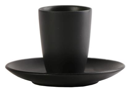 Morgan Φλιτζάνι Espresso από Πορσελάνη Μαύρο 80ml Espiel