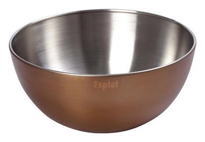 Σαλατιέρα Inox Ασημί 19.5x19.5x9cm Espiel