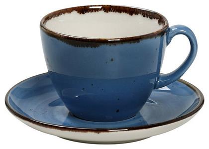 Terra Φλιτζάνι Cappuccino από Πορσελάνη Blue 220ml Espiel