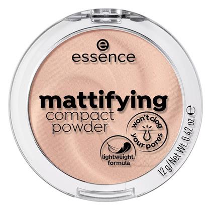 Mattifying Compact Powder Πούδρα 11 Pastel Beige 12gr Essence