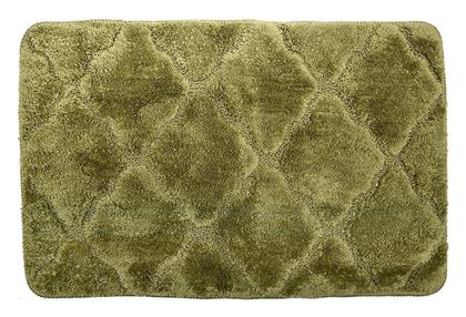 Αντιολισθητικό Πατάκι Μπάνιου Microfiber 02-14896 Olive Green 45x70εκ. Estia