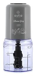 AROMA Πολυκόπτης Multi 400W με Δοχείο 500ml Γκρι Estia