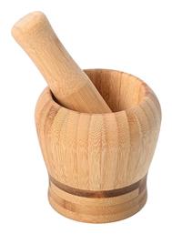 Bamboo Essentials Γουδί από Ξύλο 16x10x10cm Estia