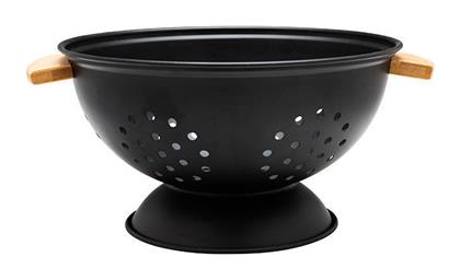 Bamboo Essentials Σουρωτήρι Ζυμαρικών Μεταλλικό 24x24cm Estia