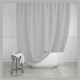 Camellia Κουρτίνα Μπάνιου Υφασμάτινη 180x200cm Mist Estia