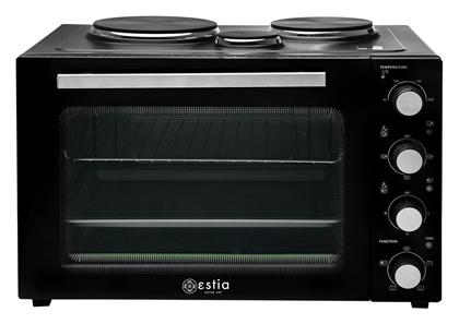 Compact Cooker Ηλεκτρικό Φουρνάκι 48lt με 3 Εστίες και Αέρα Estia