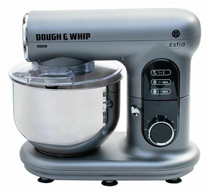 Dough & Whip Κουζινομηχανή 800W με Ανοξείδωτο Κάδο 5lt Estia